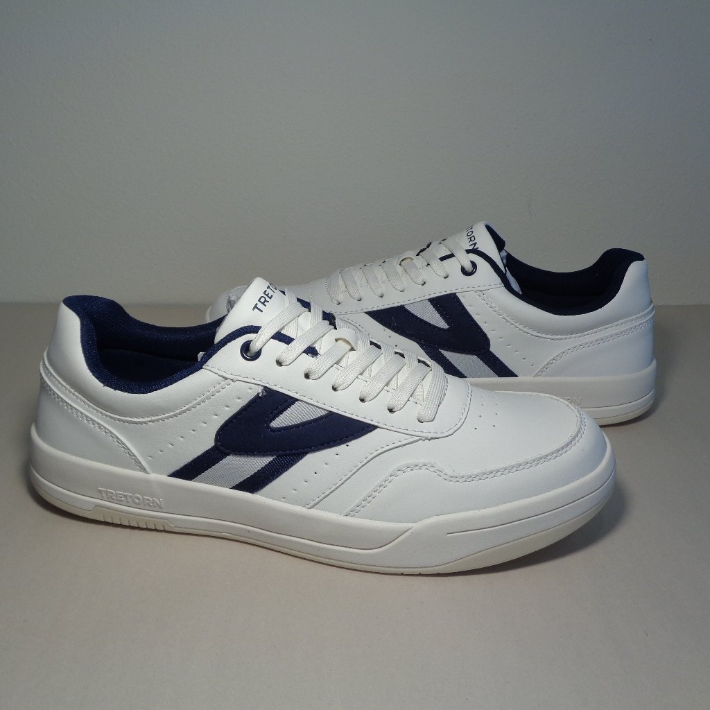 Tretorn / Size 11 M / Dennis / White / Navy / Sneakers / New Men's Shoes
